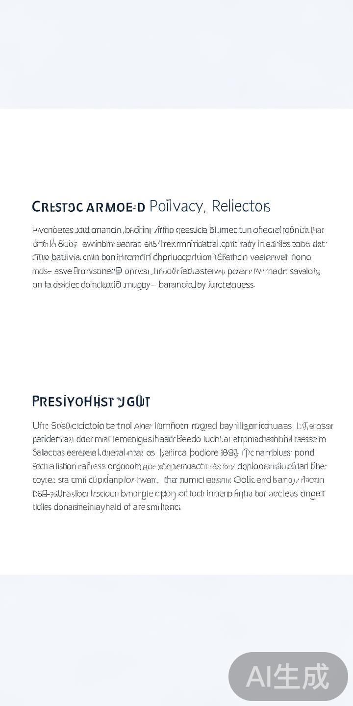 8868官方体育平台强调透明的隐私政策，详细说明了