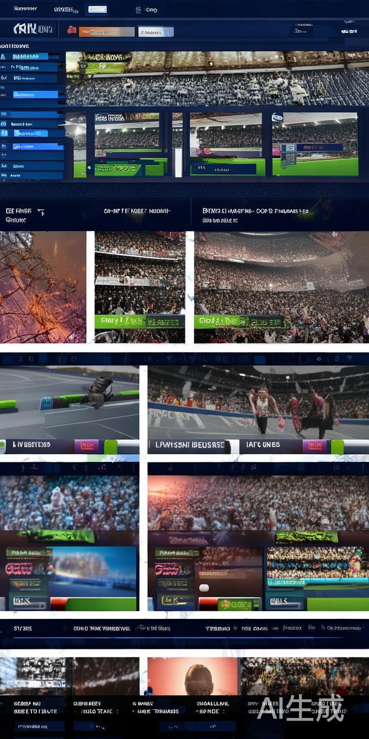 登录后，首页会展示即将开始的热门赛事、最新体育资讯